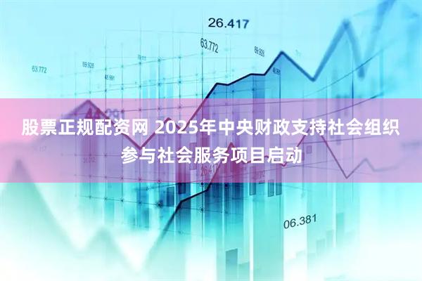 股票正规配资网 2025年中央财政支持社会组织参与社会服务项目启动