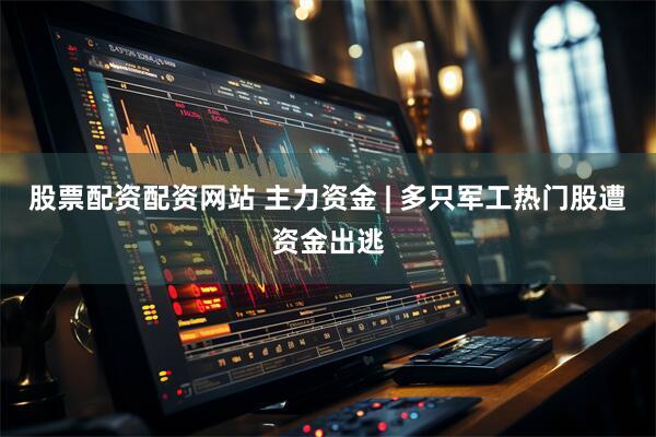 股票配资配资网站 主力资金 | 多只军工热门股遭资金出逃