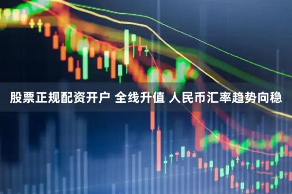 股票正规配资开户 全线升值 人民币汇率趋势向稳